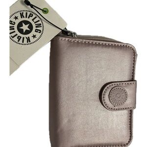Kipling Shimmering Pink Wallet